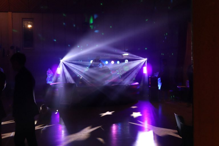 Disco party in the Main Hall